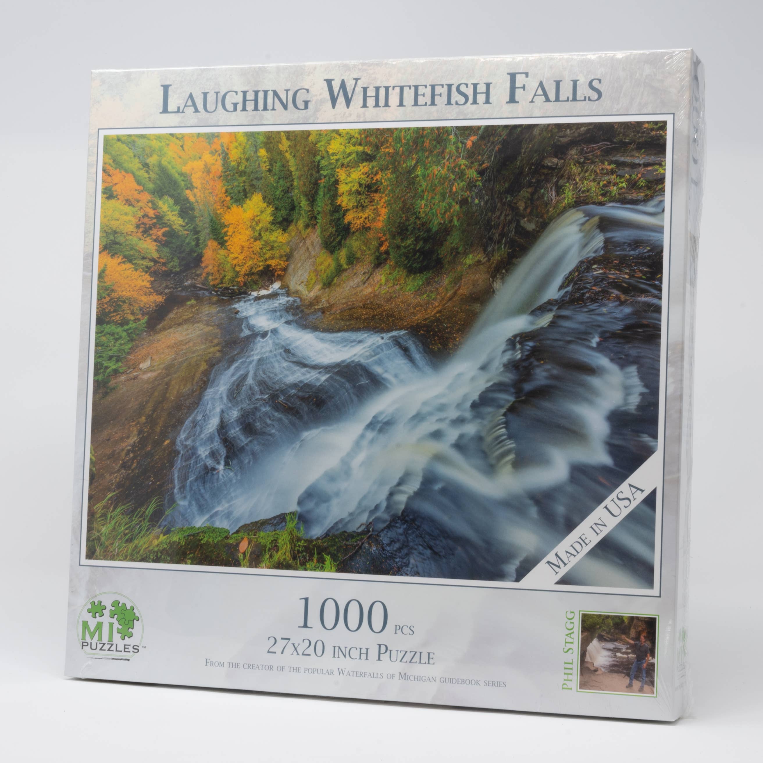Image of Laughing Whitefish Falls - 1000 Piece Puzzle