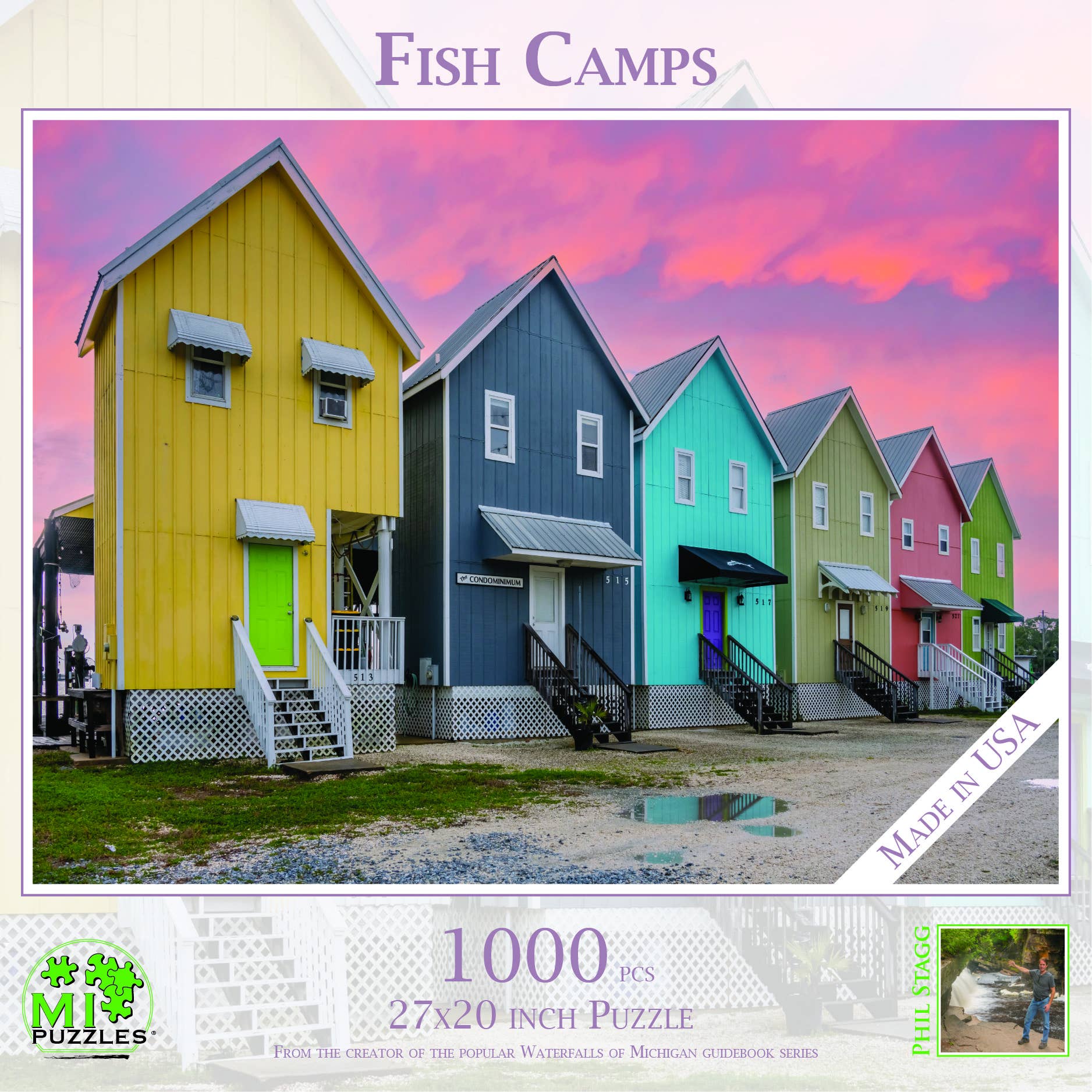 Image of Fish Camps - 1000 Piece Puzzle