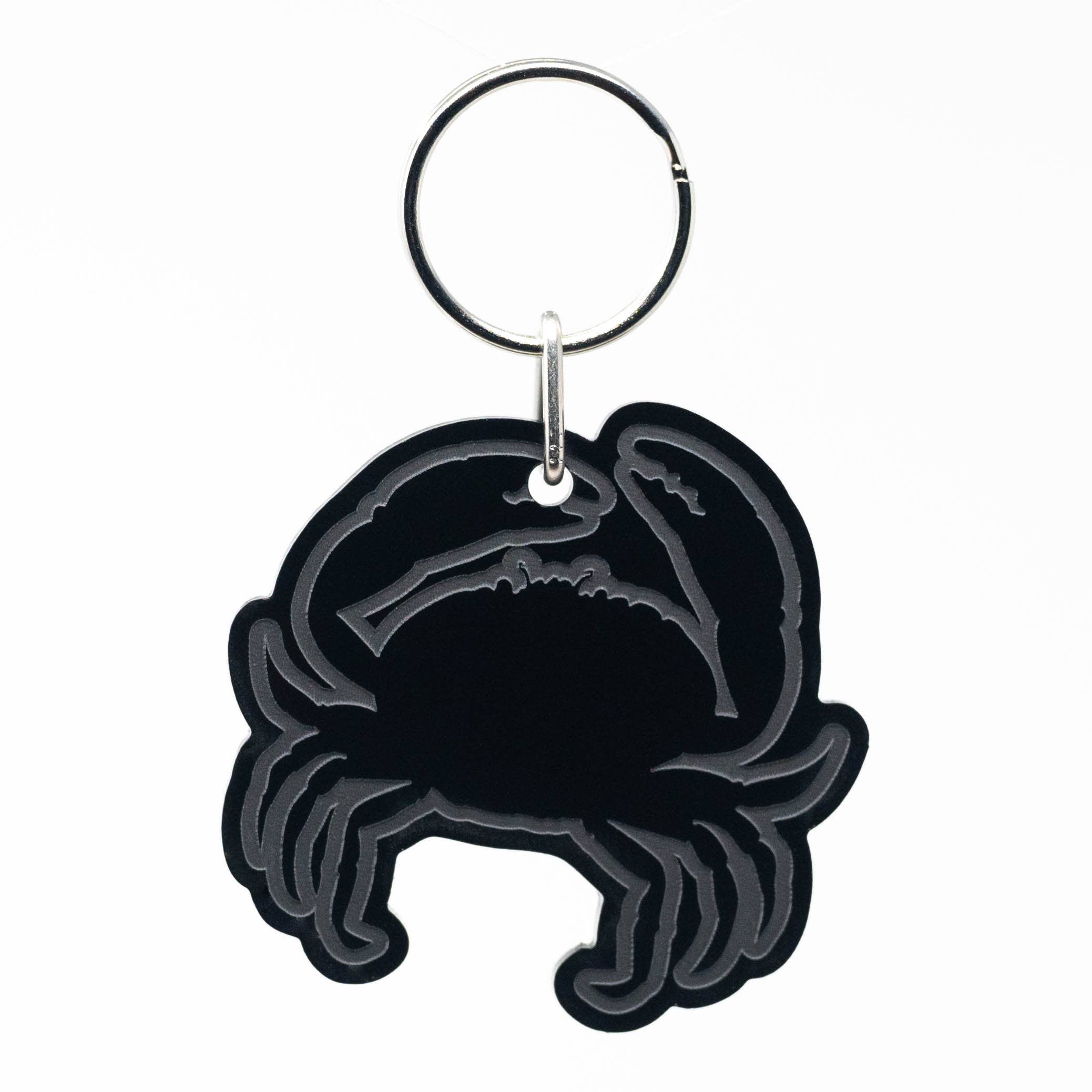 Image of Crab - Acrylic Keychain - Perfect for Ocean Lovers!