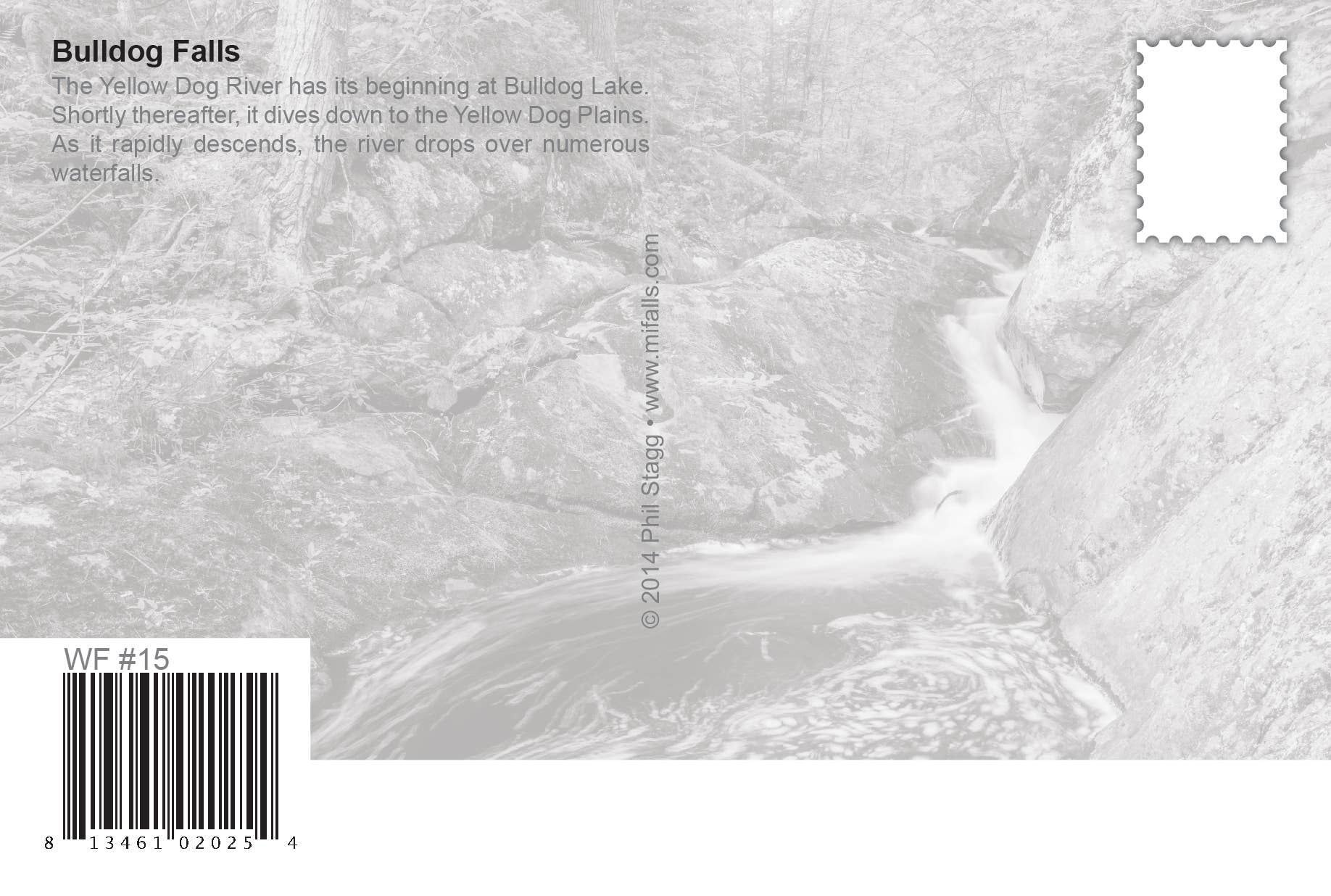 Bulldog Falls | Postcard