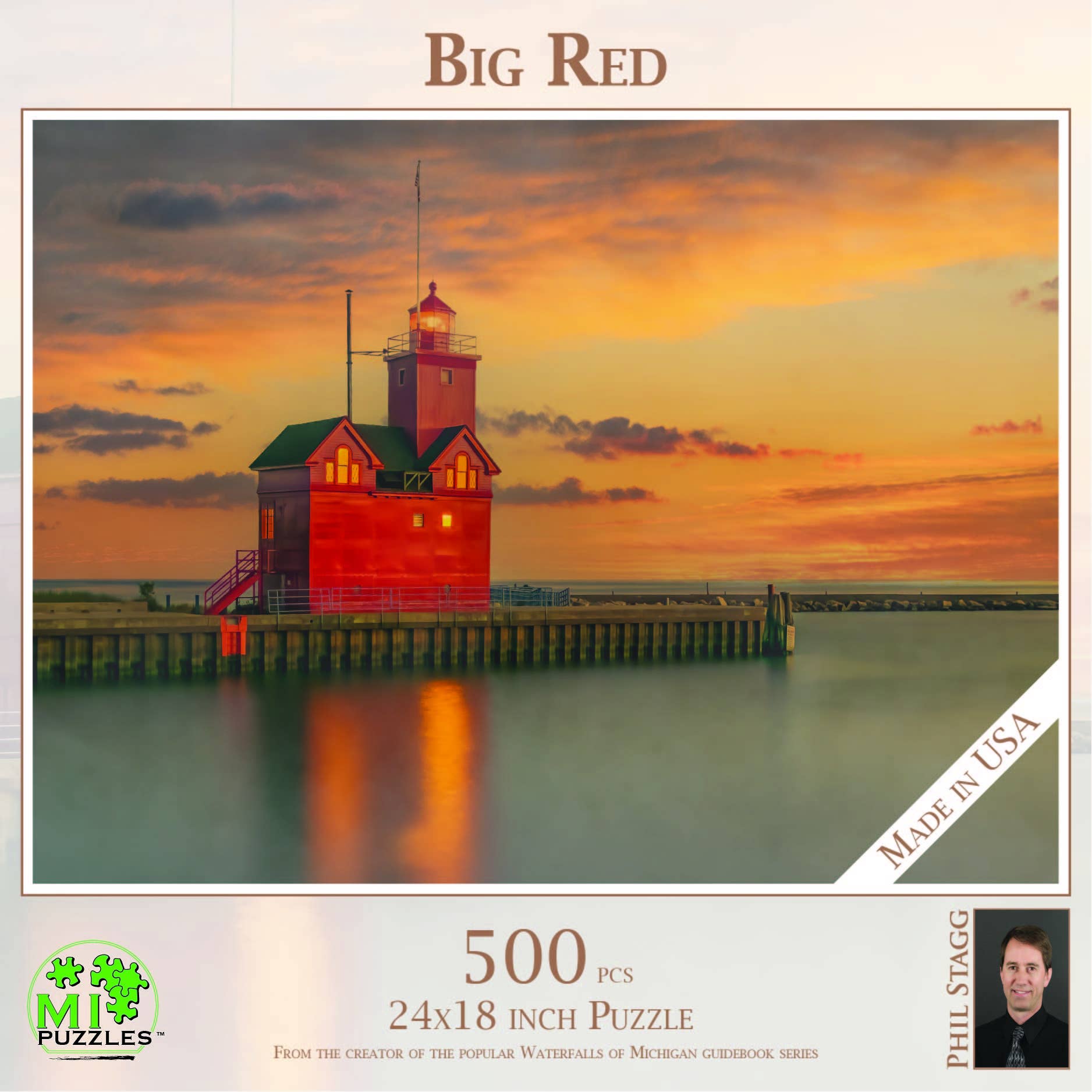 Image of Big Red - 500 Piece Michigan Puzzle