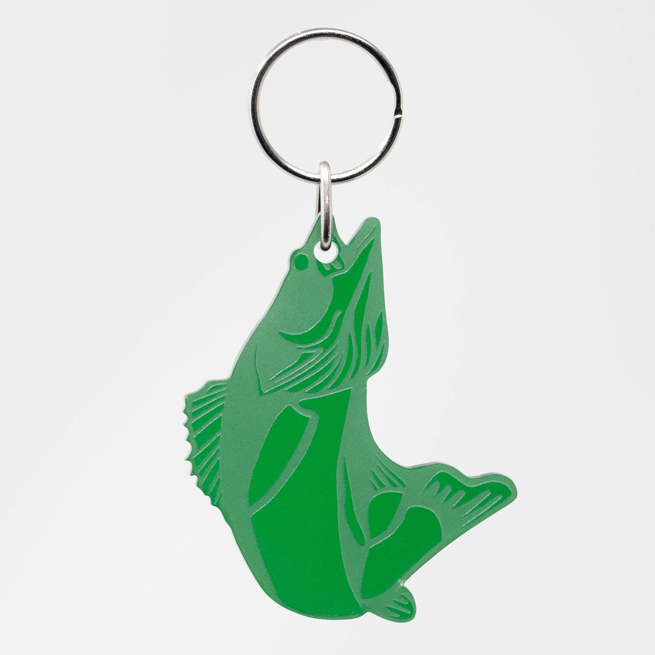 Image of Walleye - Acrylic Keychain - Perfect Gift for Fishing Lovers