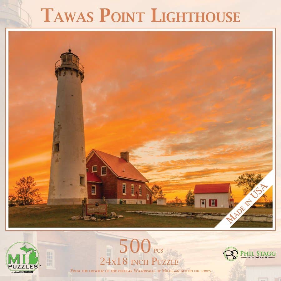 Image of Tawas Point Lighthouse - 500 Piece Puzzle