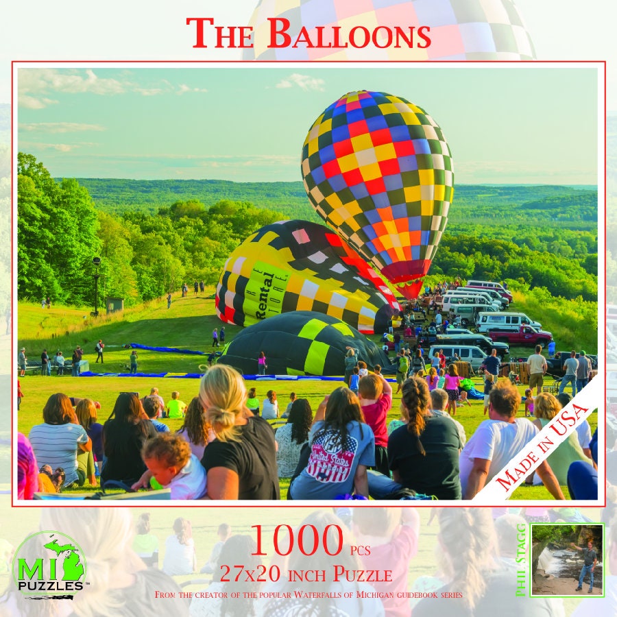 The Balloons - 1000 Piece Jigsaw Puzzle - MI Puzzles by Phil Stagg Photography