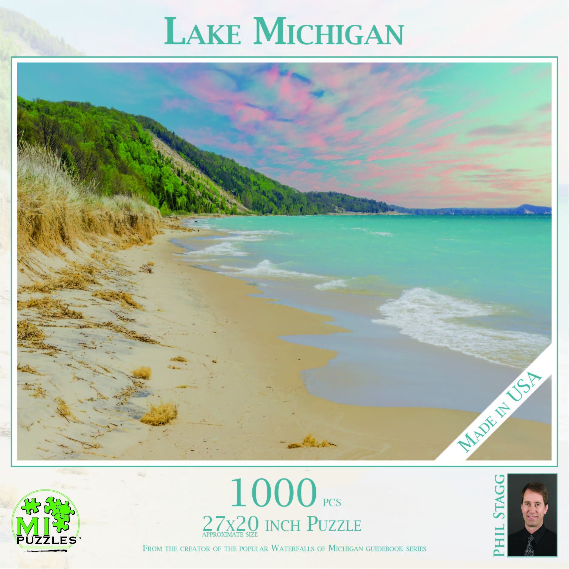 Lake Michigan - 1000 Piece Jigsaw Puzzle - MI Puzzles by Phil Stagg Photography