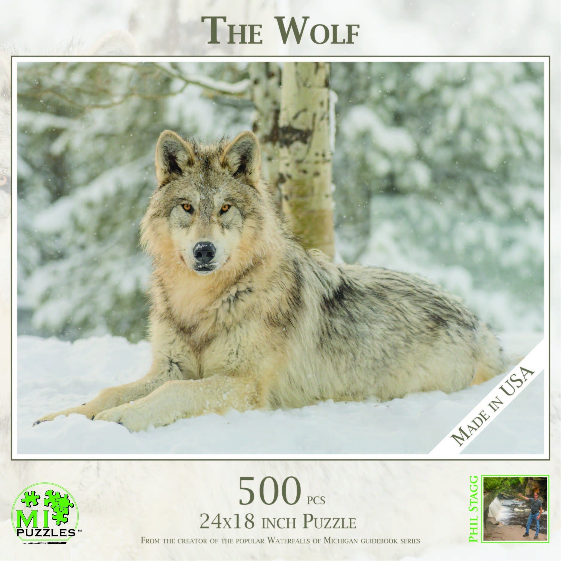 The Wolf - 500 Piece Jigsaw Puzzle