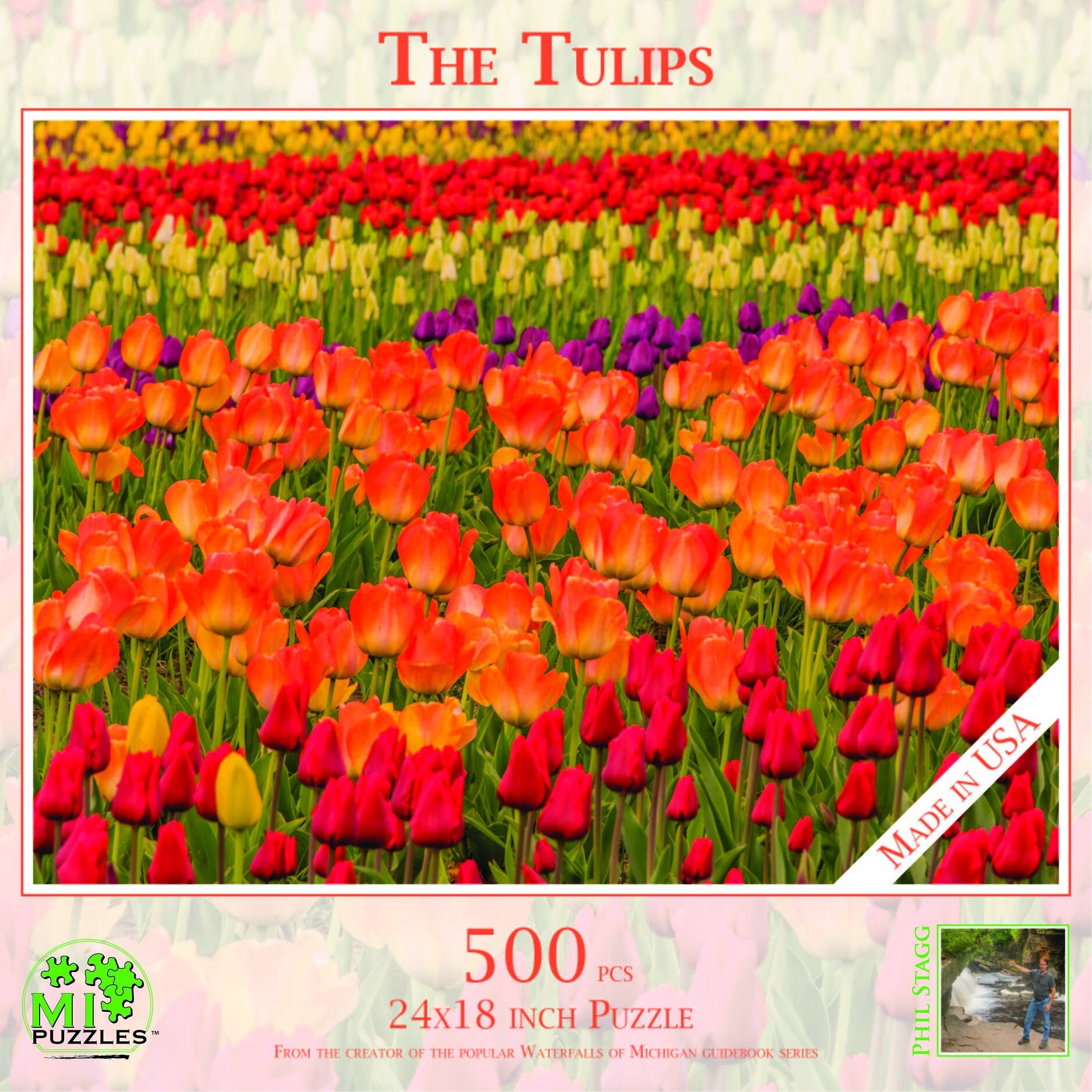 The Tulips - 500 Piece Jigsaw Puzzle - MI Puzzles by Phil Stagg Photography
