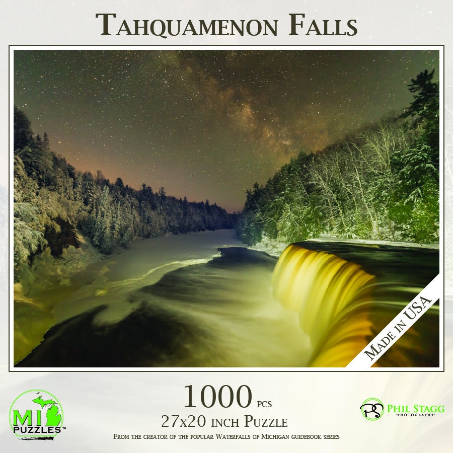 Tahquamenon Falls - 1000 Piece Jigsaw Puzzle - MI Puzzles by Phil Stagg Photography