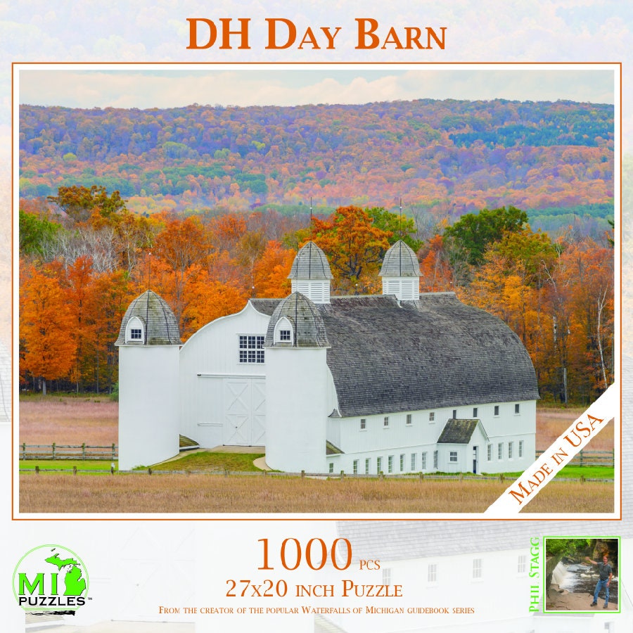 Image of DH Day Barn - 1000 Piece Jigsaw Puzzle - MI Puzzles by Phil Stagg Photography