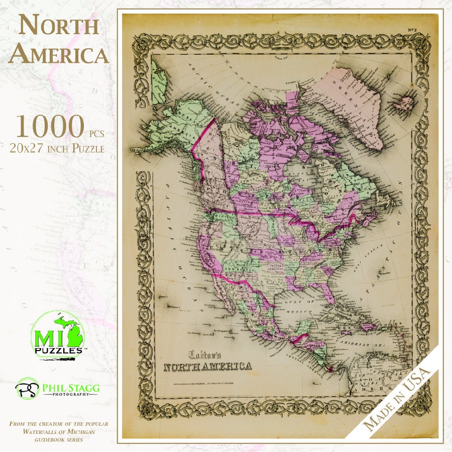 Image of North America - 1000 Piece Jigsaw Puzzle - MI Puzzles by Phil Stagg Photography