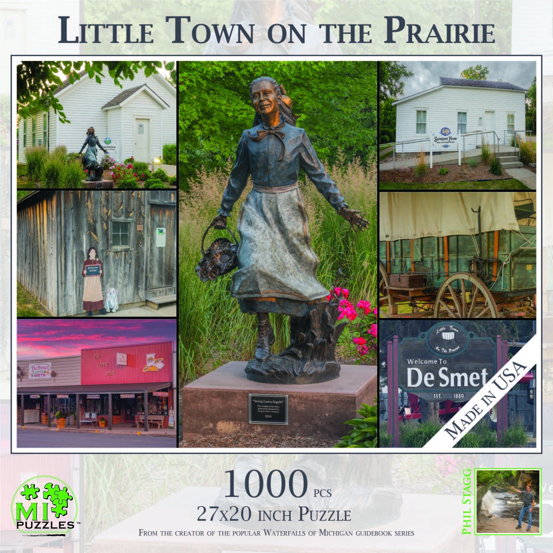 Image of Little Town on the Prairie - 1000 Piece Jigsaw Puzzle - MI Puzzles by Phil Stagg Photography