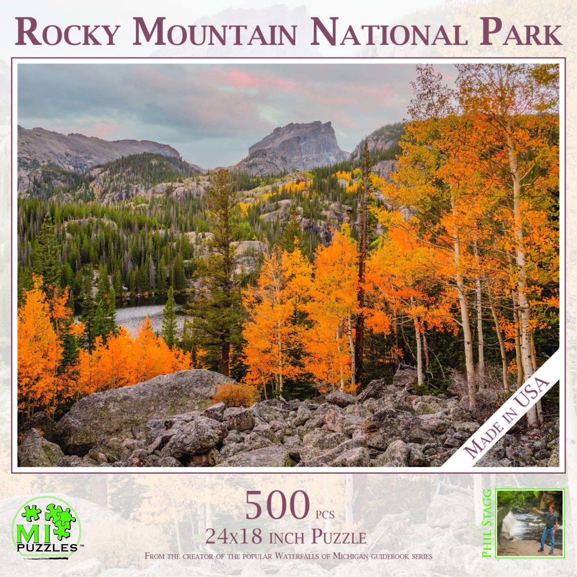 Image of Rocky Mountain National Park - 500 Piece Jigsaw Puzzle - MI Puzzles by Phil Stagg Photography