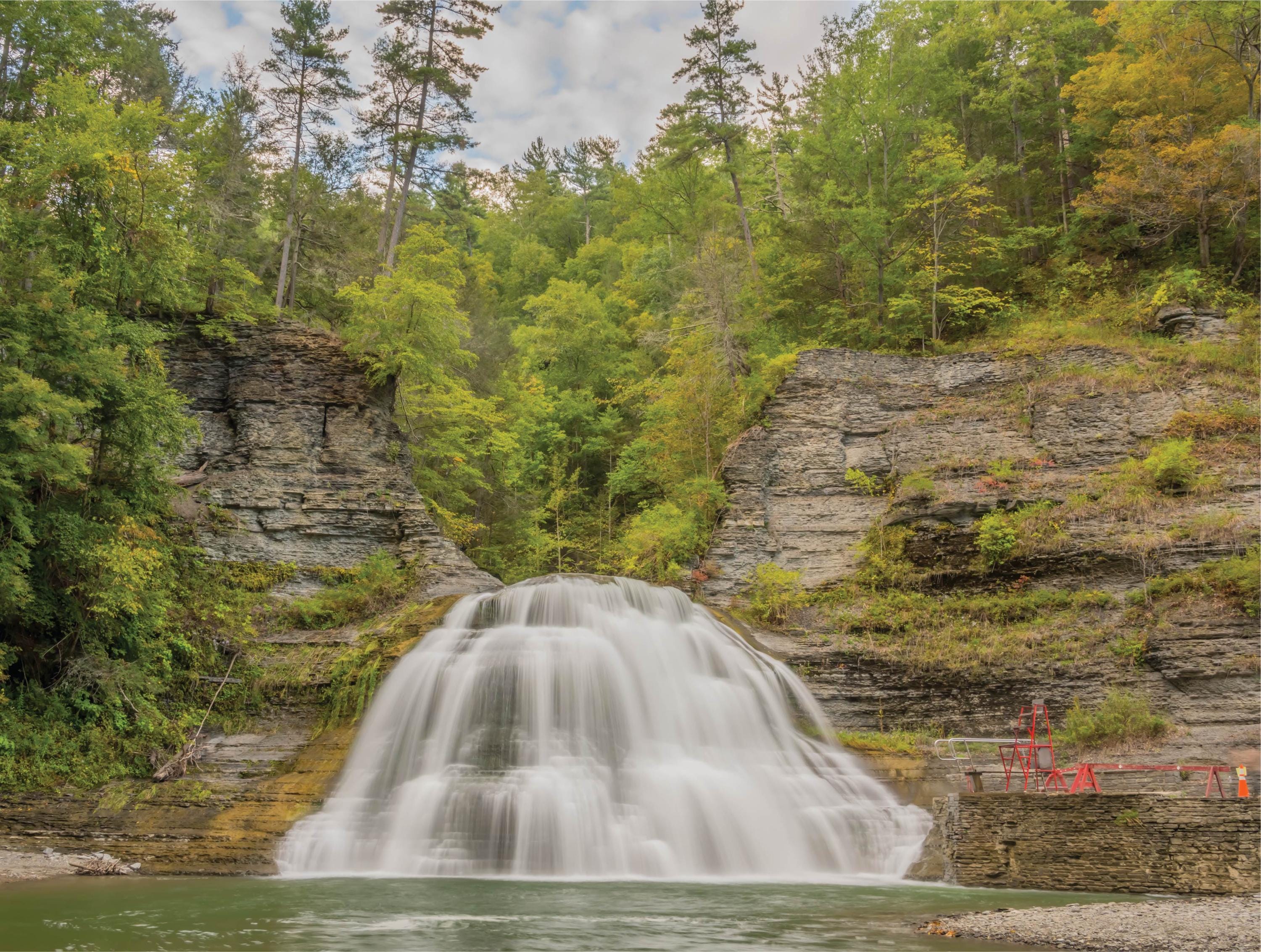 Image of Enfield Falls - 500 Piece Jigsaw Puzzle - MI Puzzles by Phil Stagg Photography
