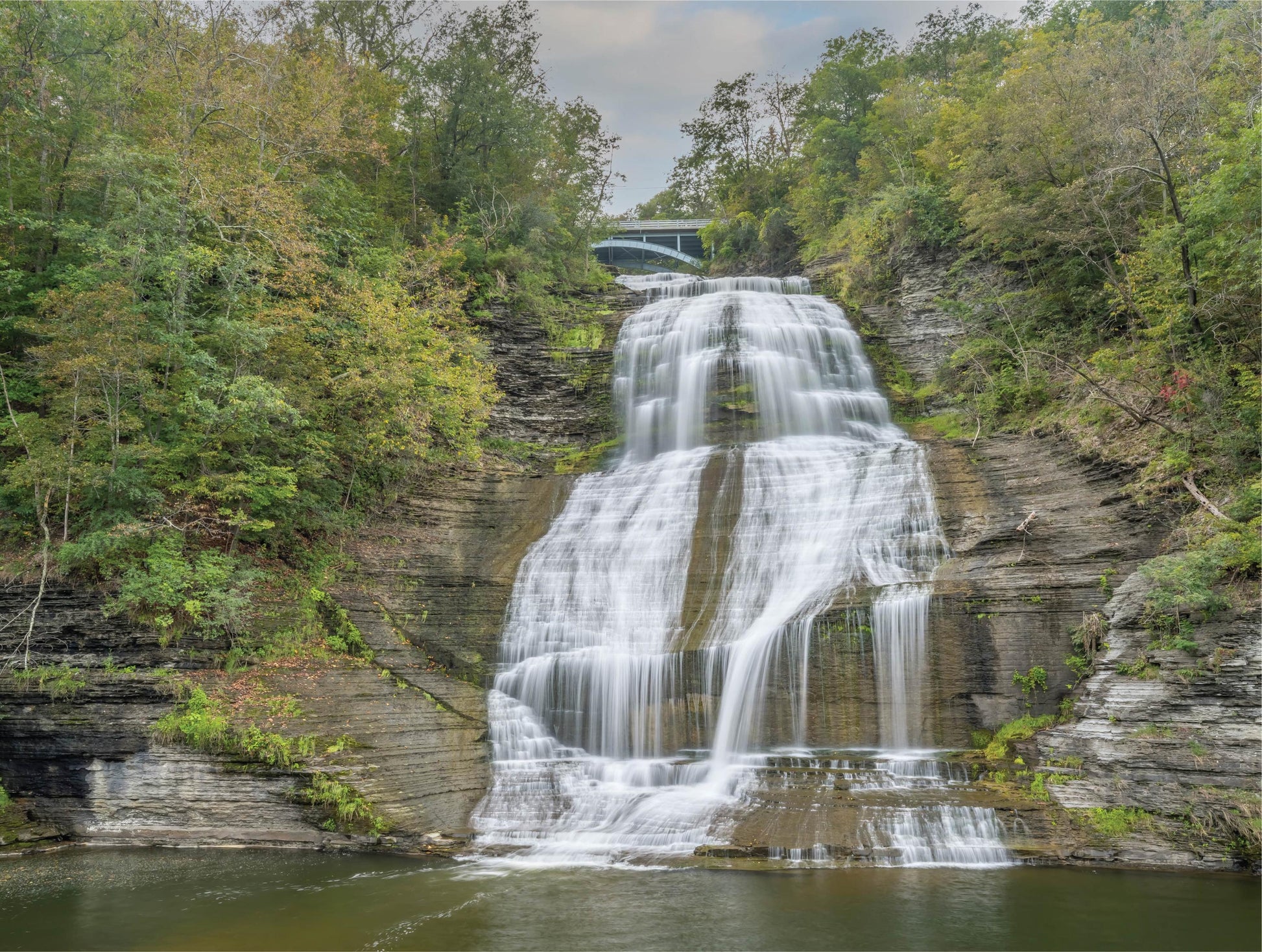 She-Qua-Ga-Falls - 500 Piece Jigsaw Puzzle - MI Puzzles by Phil Stagg Photography