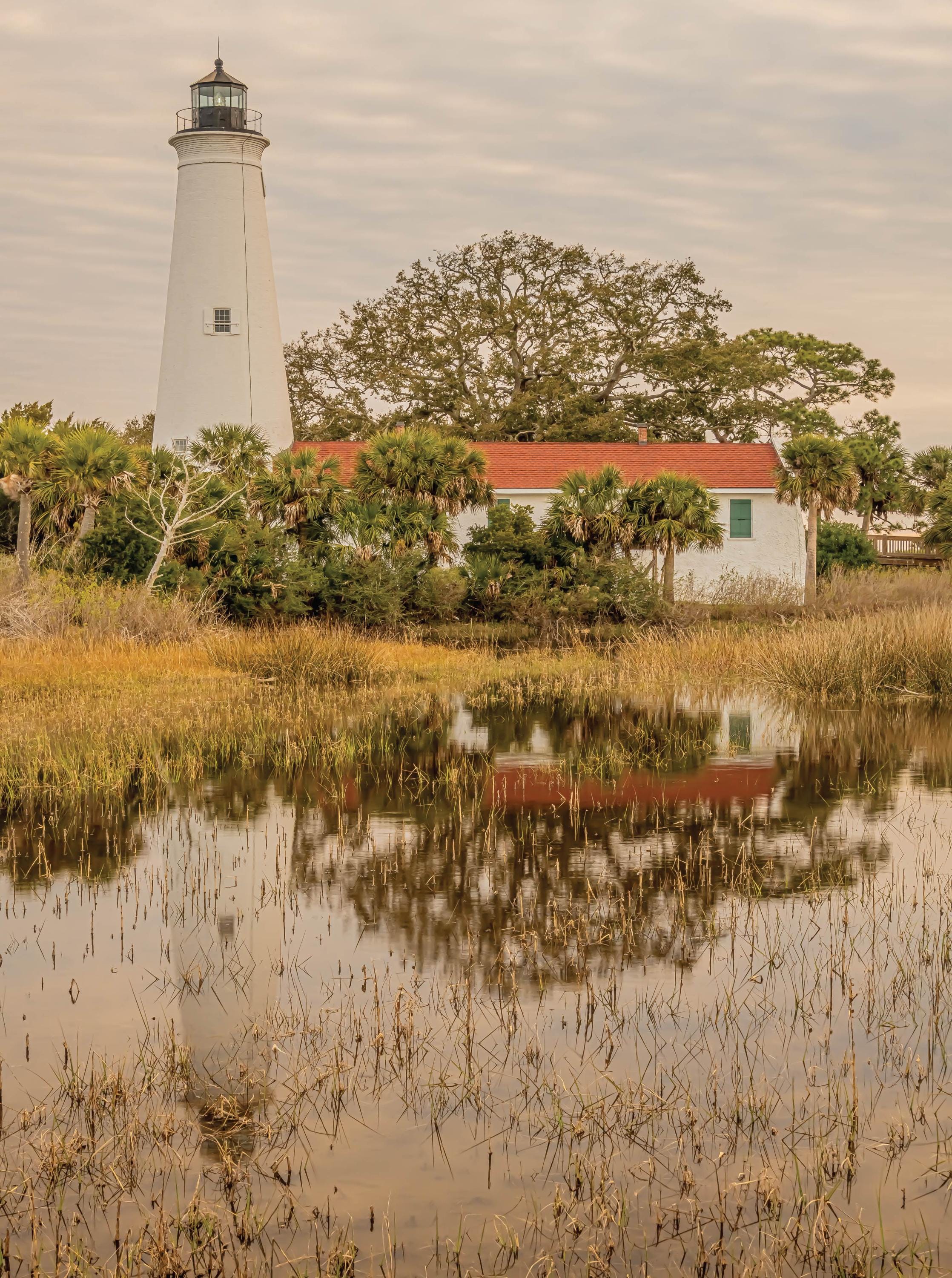 Image of ST. MARKS LIGHTHOUSE - 1000 Piece Jigsaw Puzzle - MI Puzzles by Phil Stagg Photography