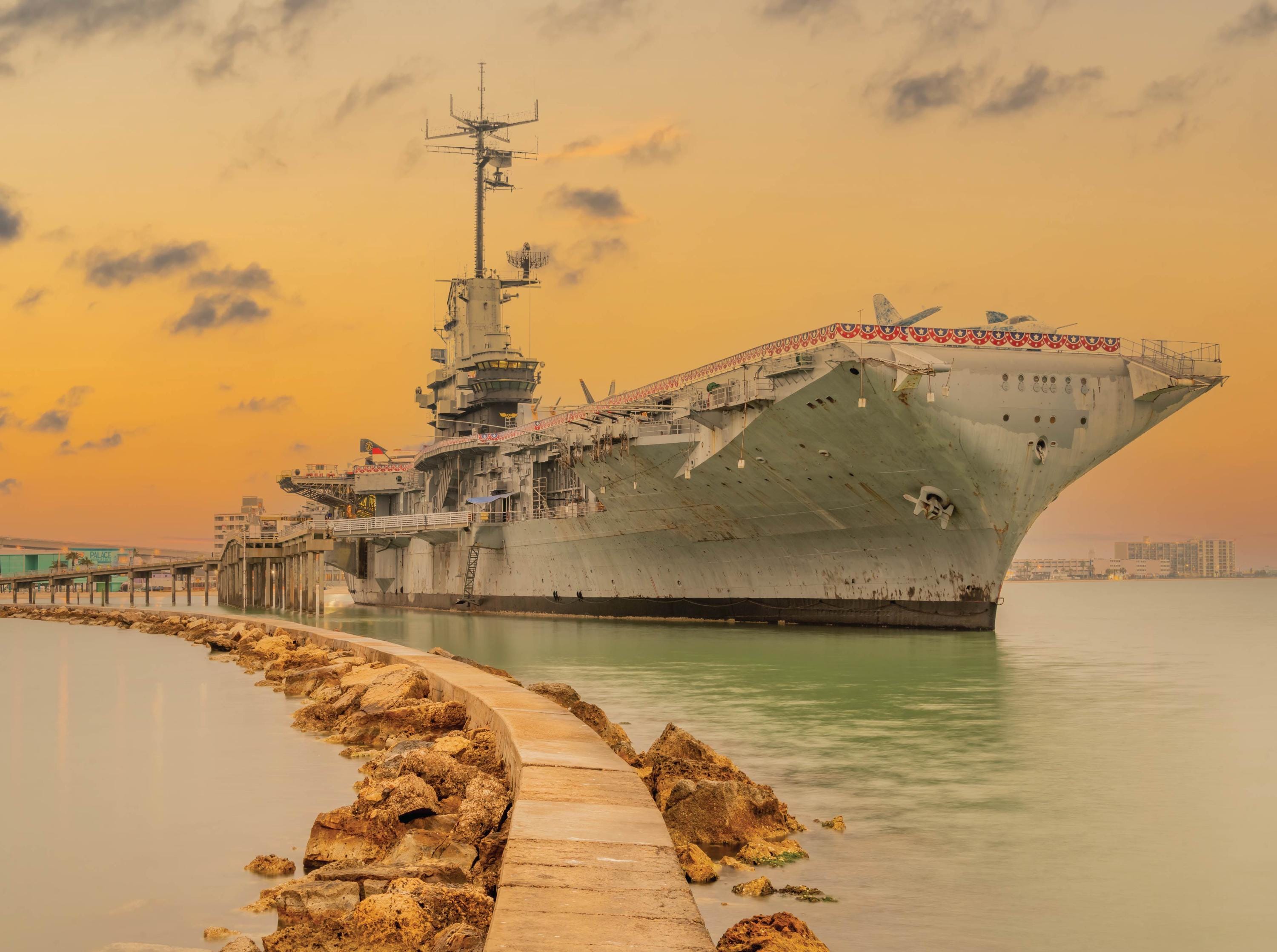Image of USS Lexington - 1000 Piece Jigsaw Puzzle - MI Puzzles by Phil Stagg Photography